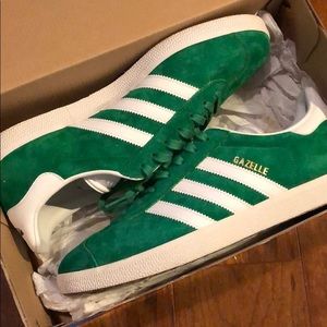 Men’s Green Suede Adidas Gazelle’s